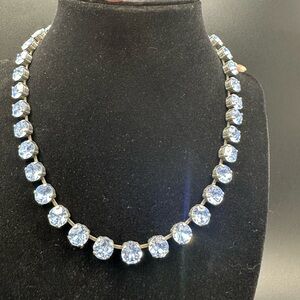 Sabika Blue Crystal Necklace